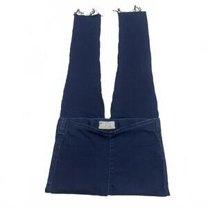 Free People Dark Wash High Rise Skinny Jeans Womens 27 Stretch Classic Modern Fi